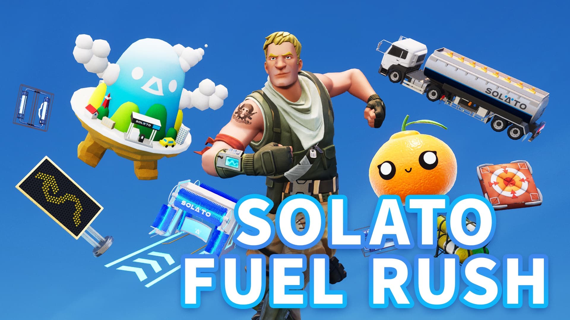 SOLATO FUEL RUSH メインビジュアル